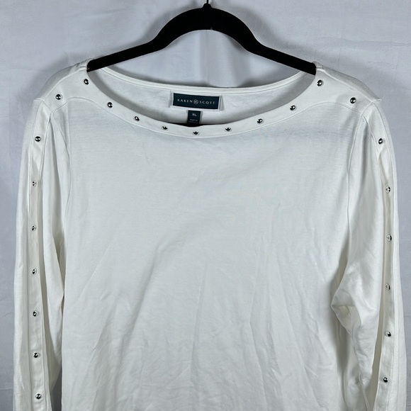 KAREN SCOTT BLOUSE SIZE(XL) - Picture 3 of 5